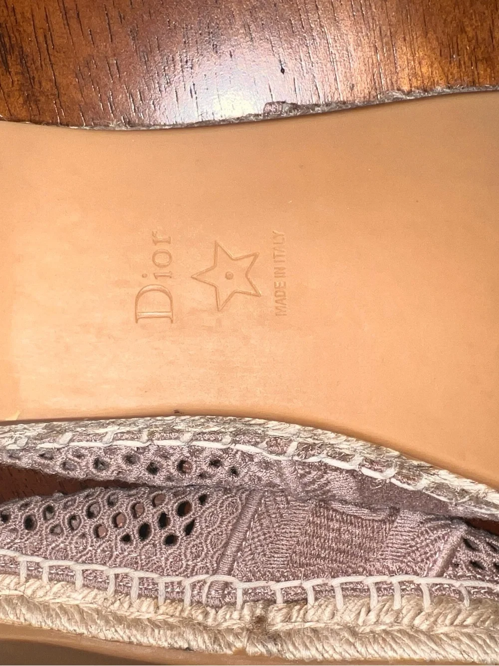 Dior Granville Mesh Espadrilles